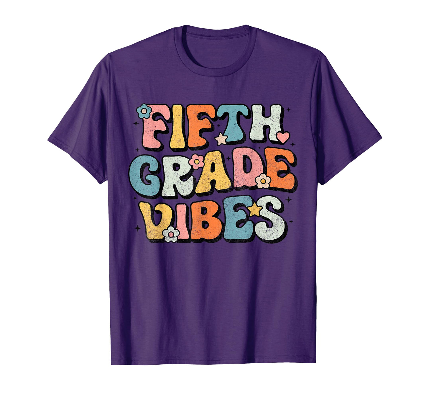 Fifth Grade Vibes 5Th Grade Team 1St Day T-Shirt - Graphic Print Unisex - T-Shirt, Sweatshirt, Hoodie