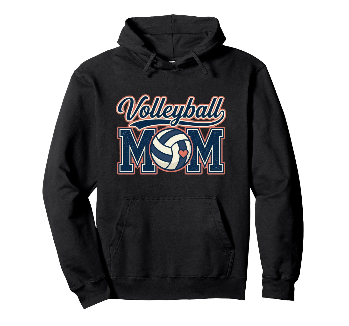 Volleyball Mom Heart Club Volleyball Ds Hoodie - Graphic Print Men Women - T-Shirt, Sweatshirt, Hoodie
