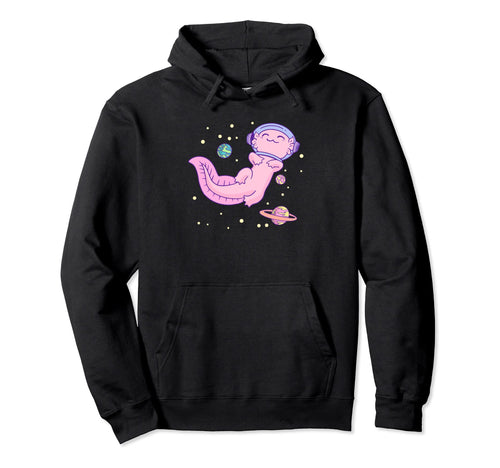 Astrolotl Funny Kawaii Pastel Goth Hoodie - Unique Graphic Men Women - T-Shirt, Sweatshirt, Hoodie