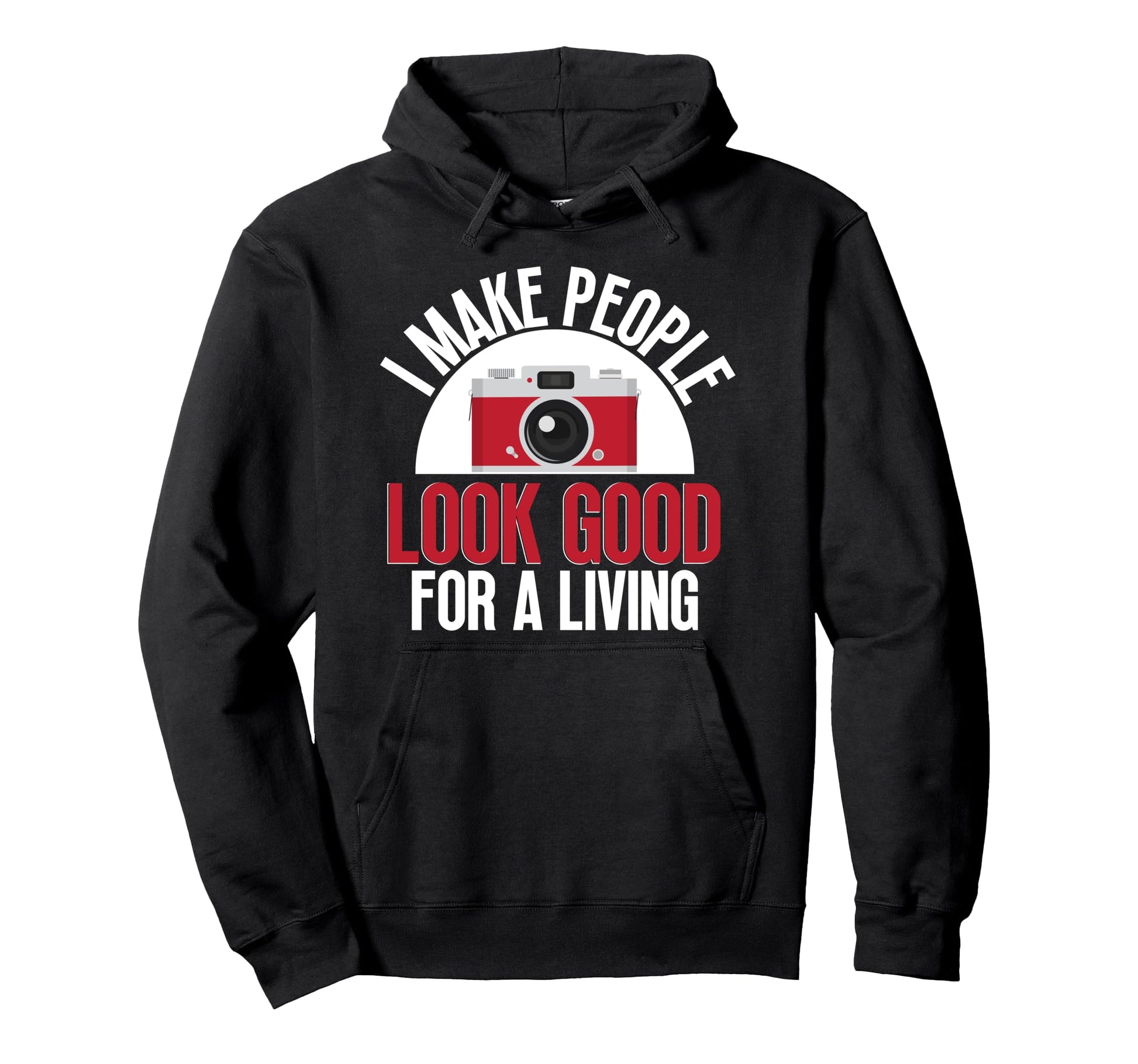 Photo Camera Photographer Flash People Hoodie - Trendy Graphic Men Women - T-Shirt, Sweatshirt, Hoodie