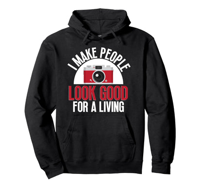 Photo Camera Photographer Flash People Hoodie - Trendy Graphic Men Women - T-Shirt, Sweatshirt, Hoodie