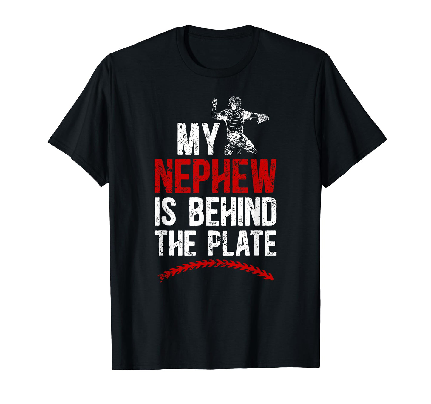 Baseball Catcher Aunt Proud Baseball T-Shirt - Unique Graphic Men Women - T-Shirt, Sweatshirt, Hoodie