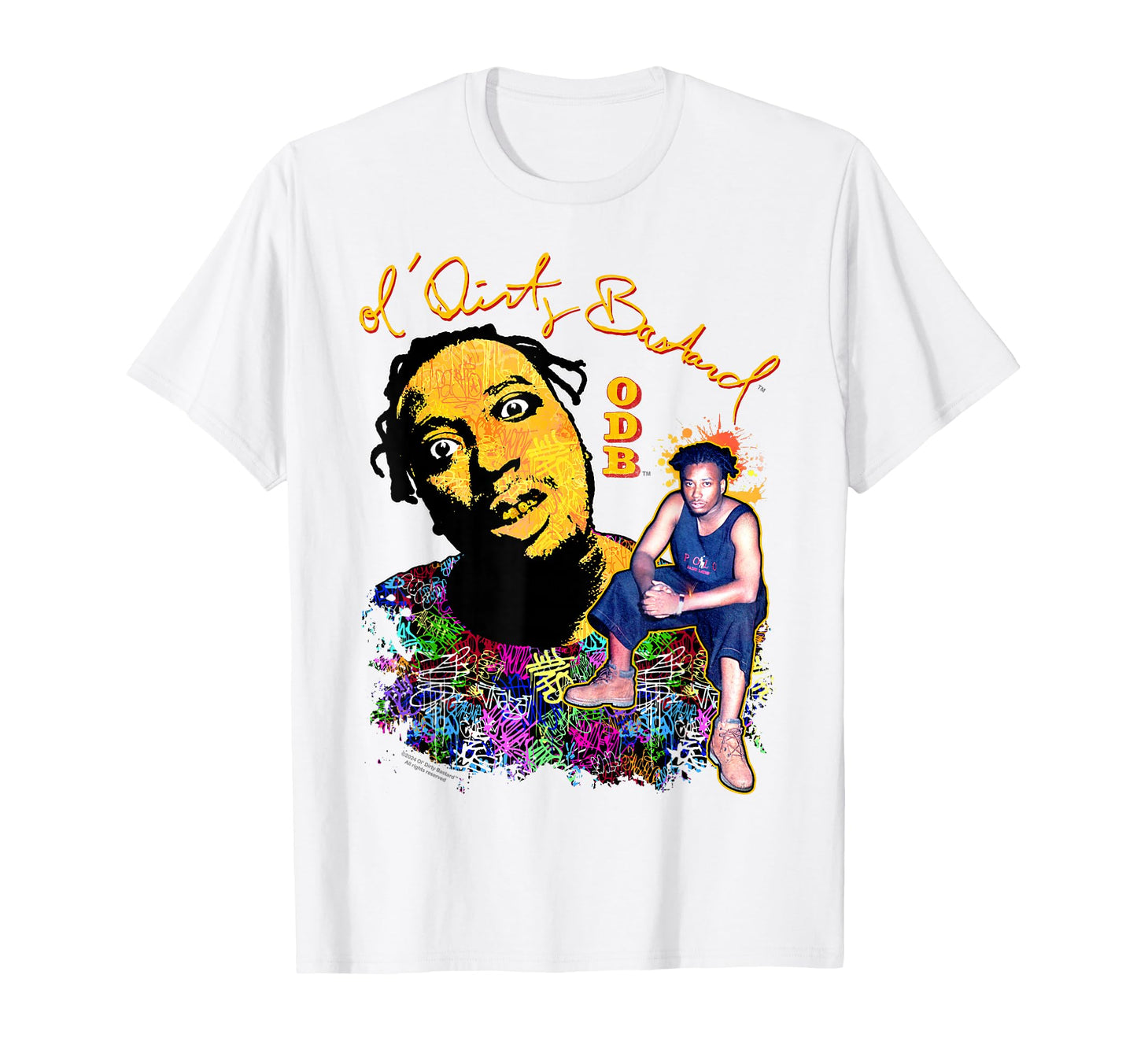 Odb Ol Dirty Ba Ard Graffiti Mural T-Shirt - Fun Novelty Design Men Women - T-Shirt, Sweatshirt, Hoodie