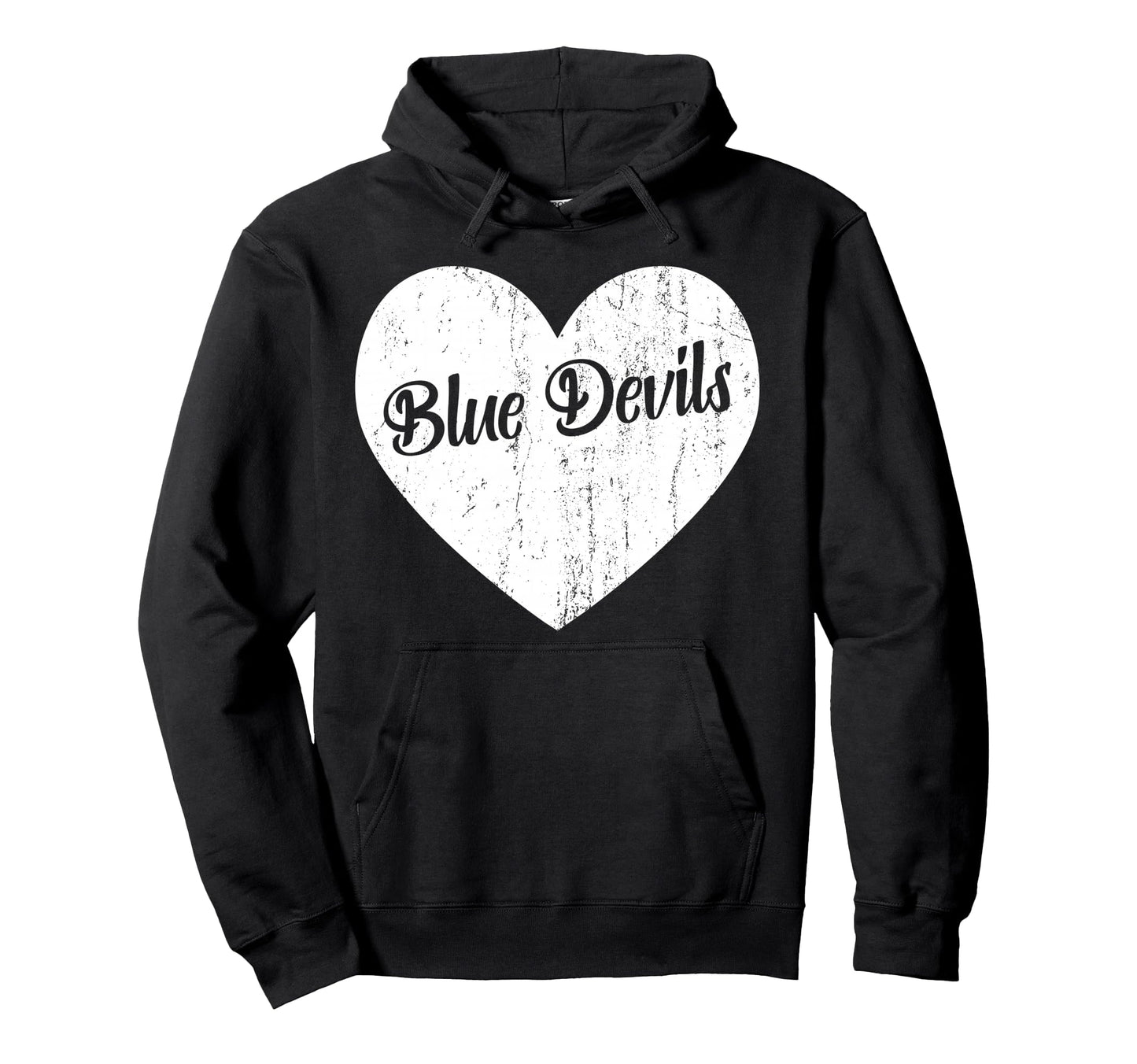 Blue Devils School Sports Fan Team Hoodie - Unique Graphic for Adults - T-Shirt, Sweatshirt, Hoodie