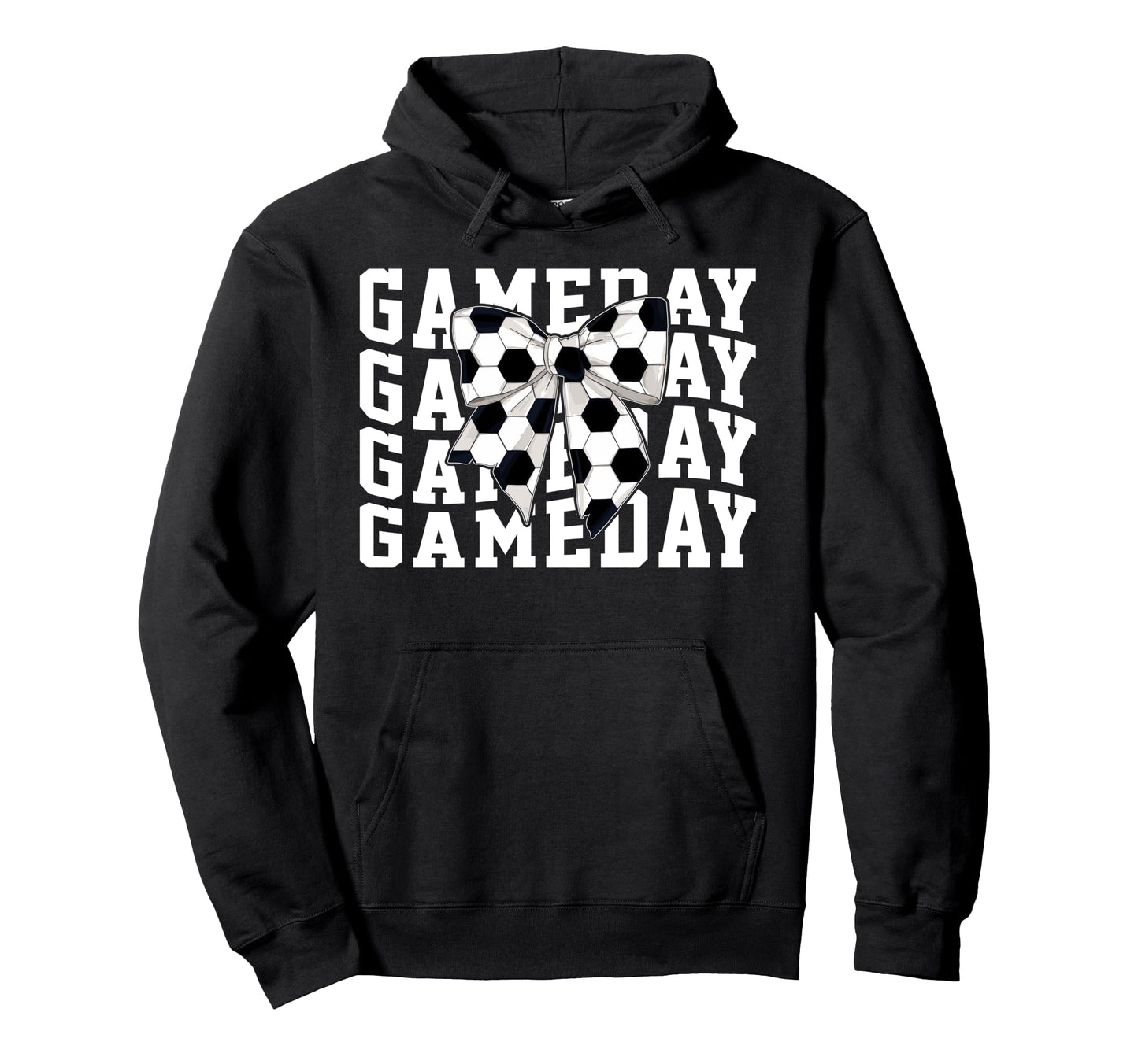 Game Day Soccer Lover Trendy Hoodie - Fun Novelty Design Men Women - T-Shirt, Sweatshirt, Hoodie