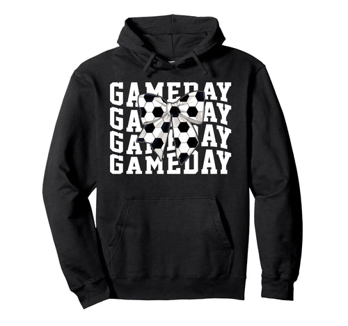 Game Day Soccer Lover Trendy Hoodie - Fun Novelty Design Men Women - T-Shirt, Sweatshirt, Hoodie