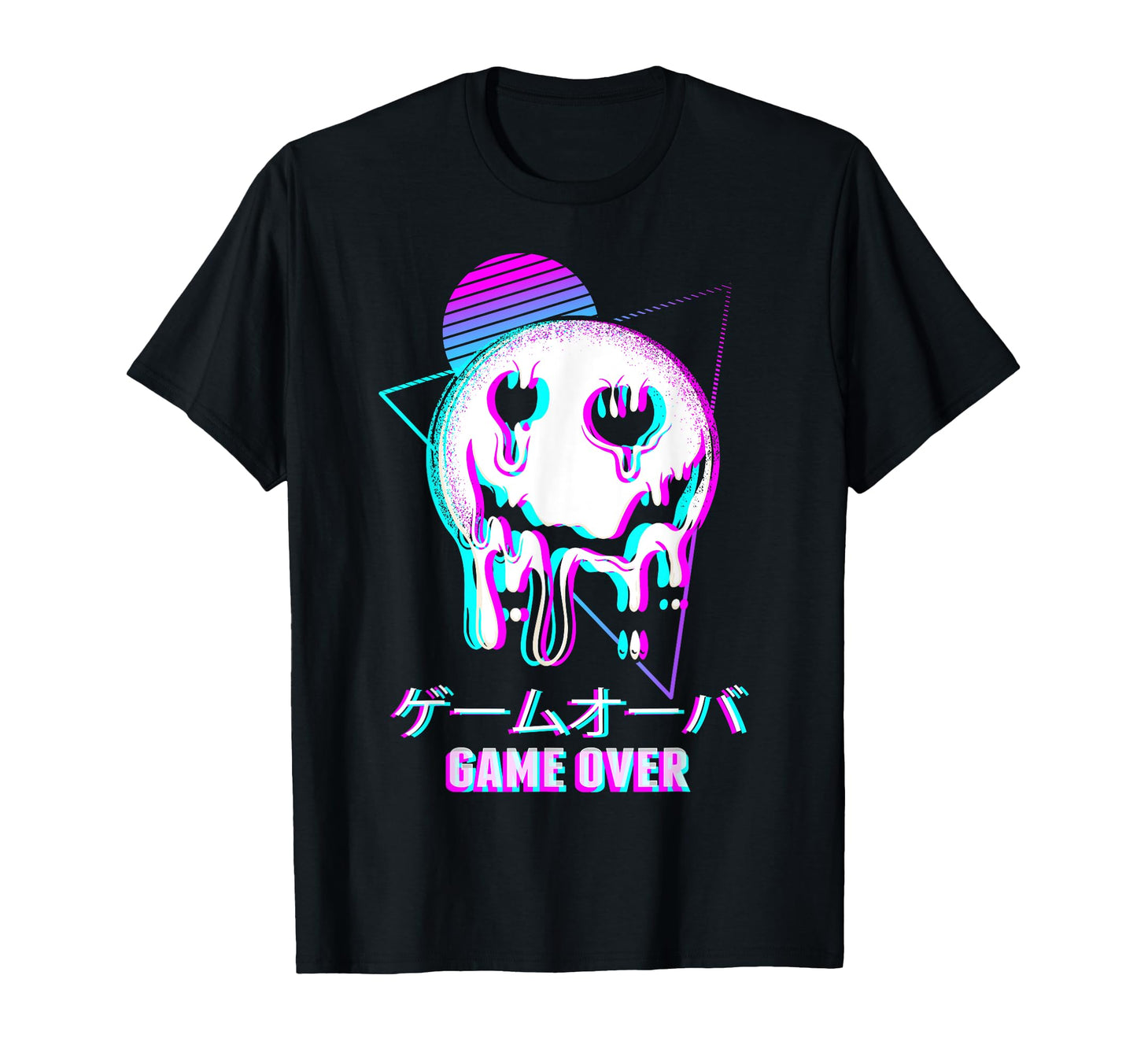 Game Over Aesthetic Goth Vaporwave Sad T-Shirt - Unique Graphic Unisex - T-Shirt, Sweatshirt, Hoodie