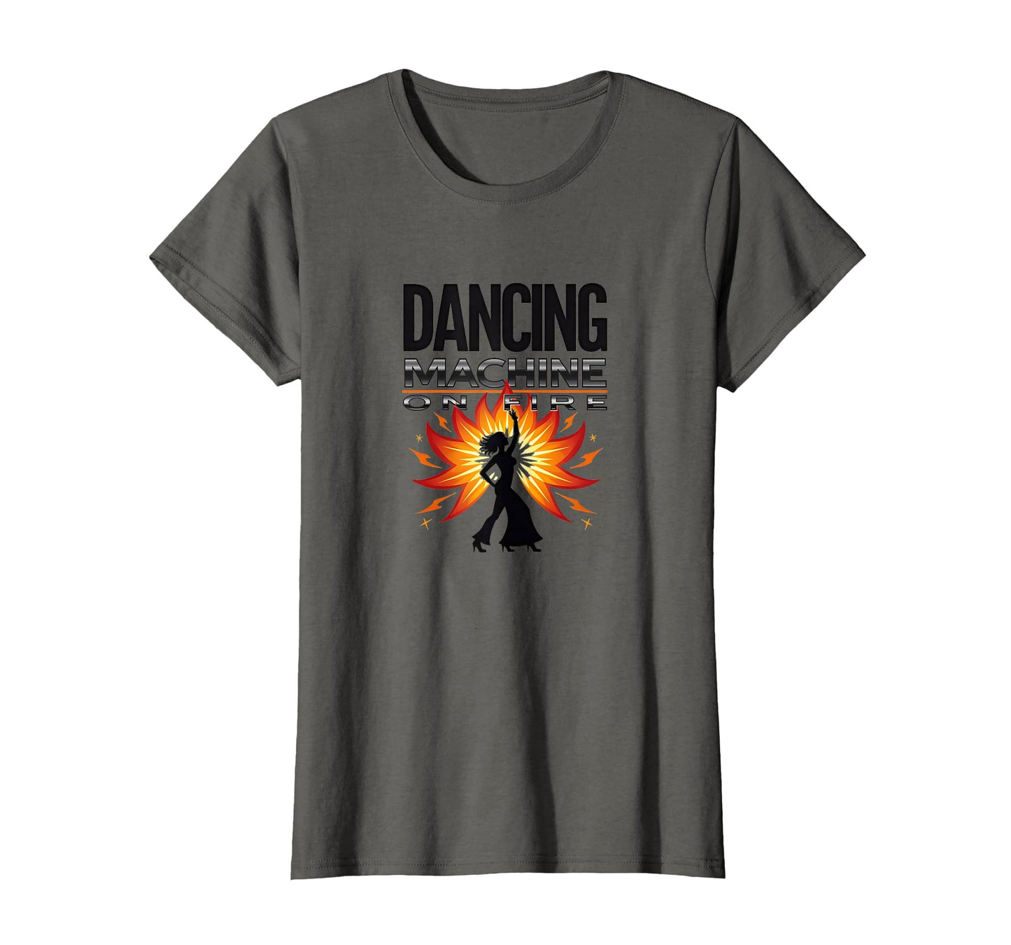 Dancing Machine Fire Disco Fever T-Shirt - Casual Everyday Wear Men Women - T-Shirt, Sweatshirt, Hoodie