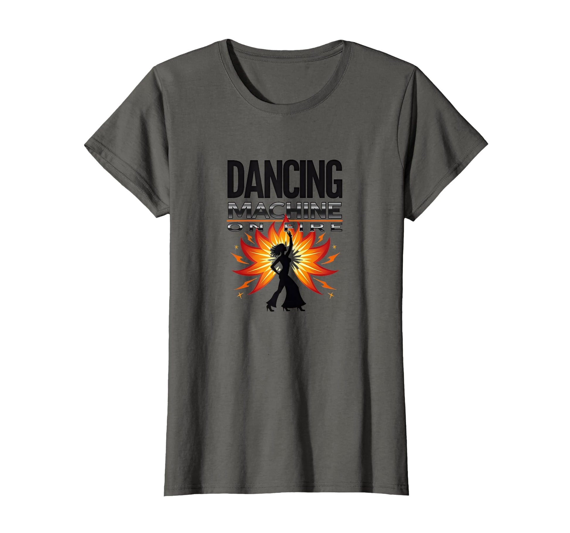 Dancing Machine Fire Disco Fever T-Shirt - Casual Everyday Wear Men Women - T-Shirt, Sweatshirt, Hoodie