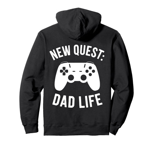 Gamer Fathers Day Dad Awesome Funny Hoodie - Minimalist Print for Adults - T-Shirt, Sweatshirt, Hoodie