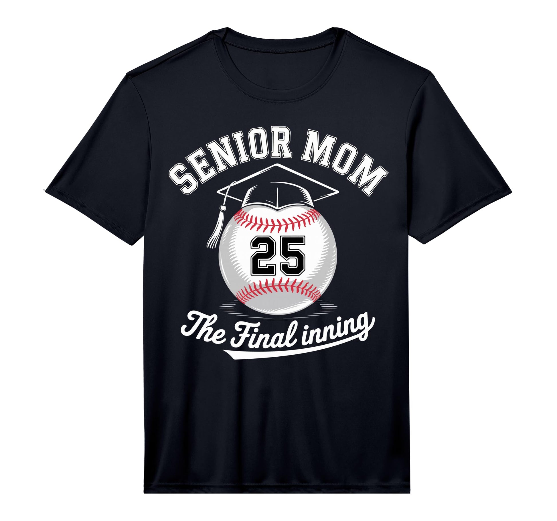 Mens Senior Mom Final Inning T-Shirt - Casual Everyday Wear Unisex - T-Shirt, Sweatshirt, Hoodie