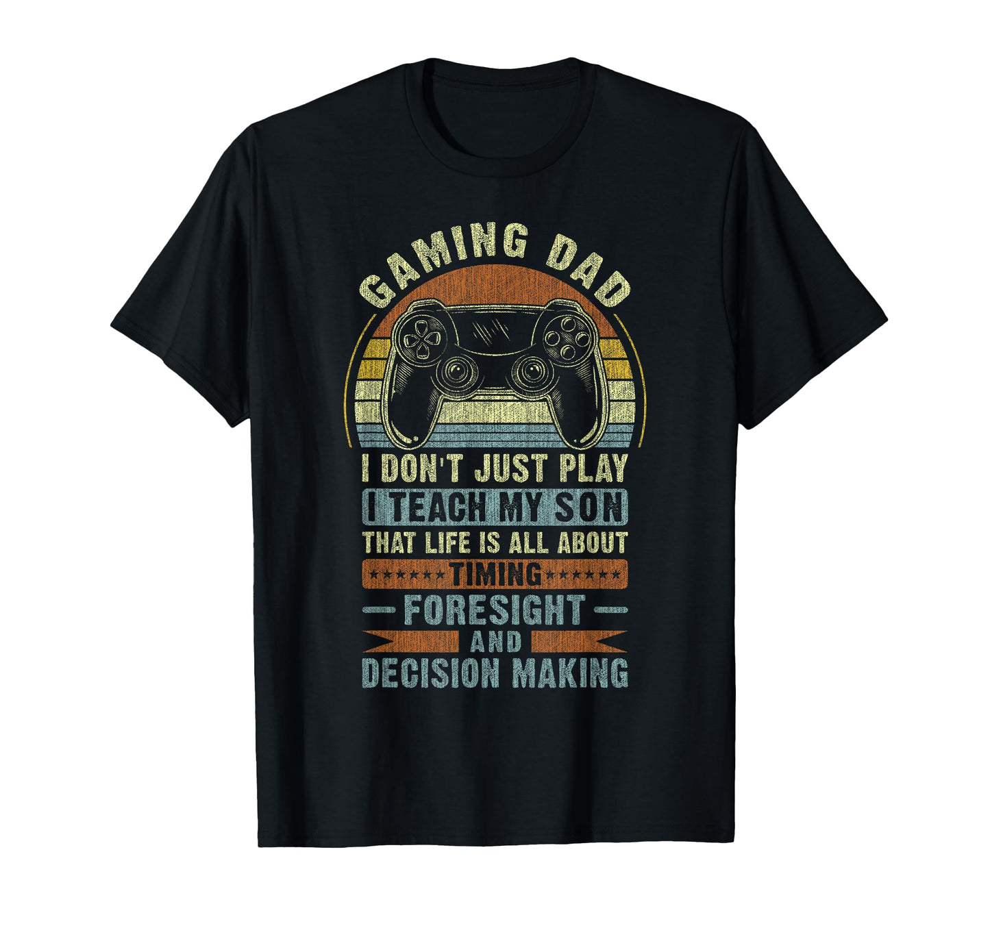 Gaming Dad Father Son Fathers Day Video T-Shirt - Novelty Apparel Unisex - T-Shirt, Sweatshirt, Hoodie