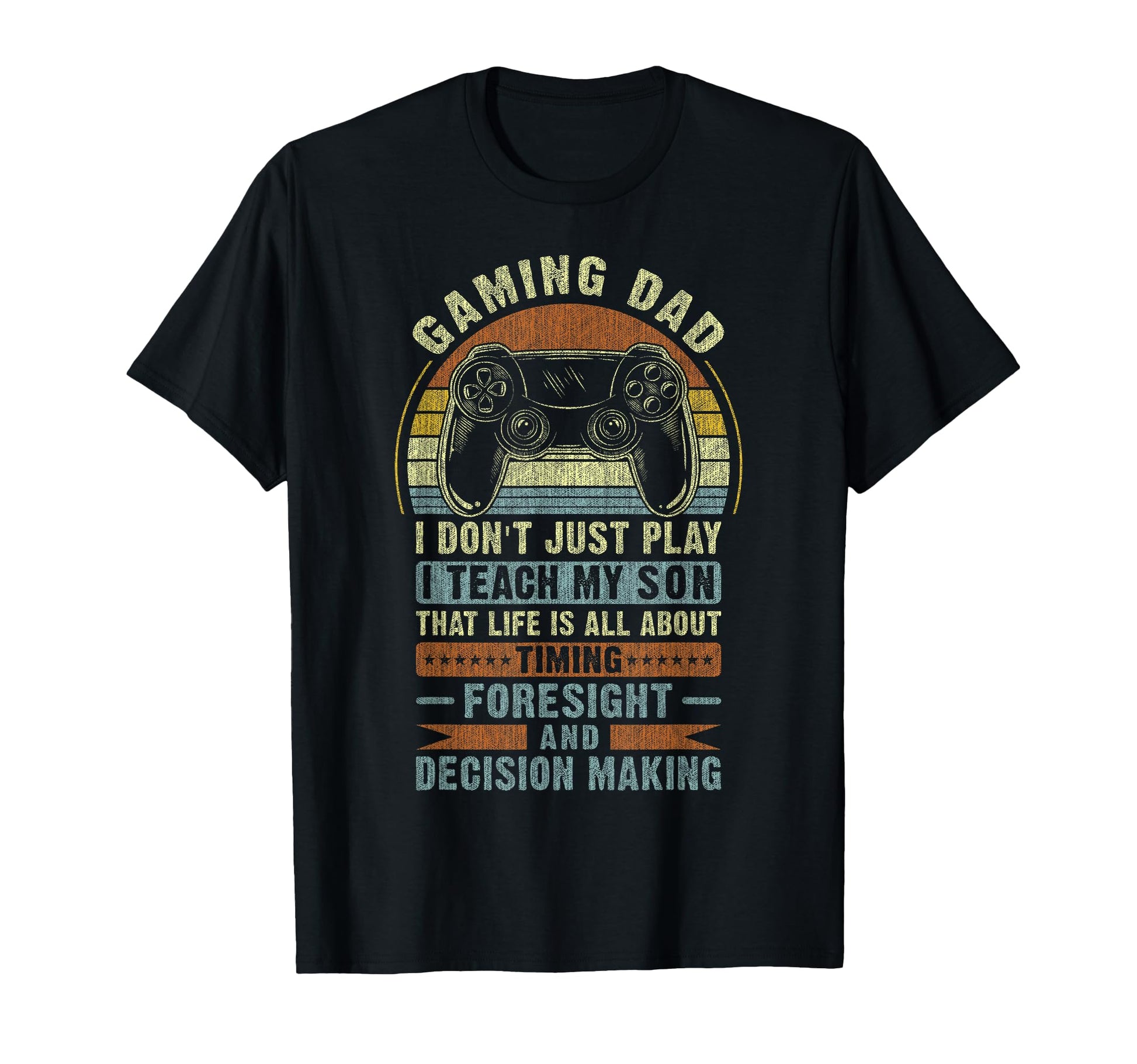 Gaming Dad Father Son Fathers Day Video T-Shirt - Novelty Apparel Unisex - T-Shirt, Sweatshirt, Hoodie