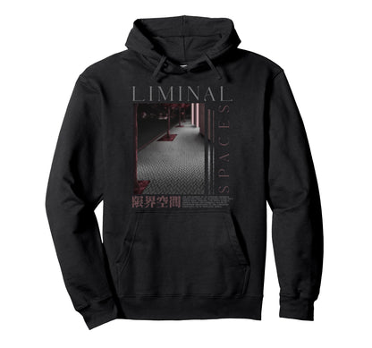 Liminal Aesthetic Vaporwave Japanese Hoodie - Streetwear Style Men Women - T-Shirt, Sweatshirt, Hoodie