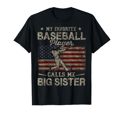 My Favorite Baseball Player Calls Me Big T-Shirt - Minimalist Print Unisex - T-Shirt, Sweatshirt, Hoodie