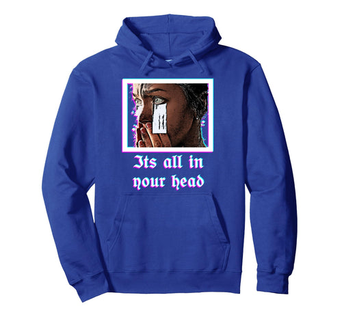Tears Aesthetic Sad Vaporwave Hoodie - Unique Graphic for Adults - T-Shirt, Sweatshirt, Hoodie
