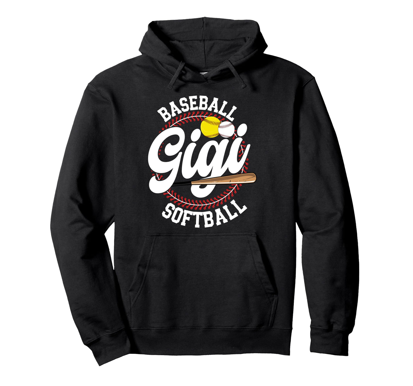 Baseball Softball Gigi Softball Baseball Hoodie - Streetwear Style Unisex - T-Shirt, Sweatshirt, Hoodie