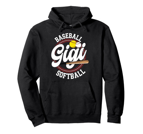 Baseball Softball Gigi Softball Baseball Hoodie - Streetwear Style Unisex - T-Shirt, Sweatshirt, Hoodie