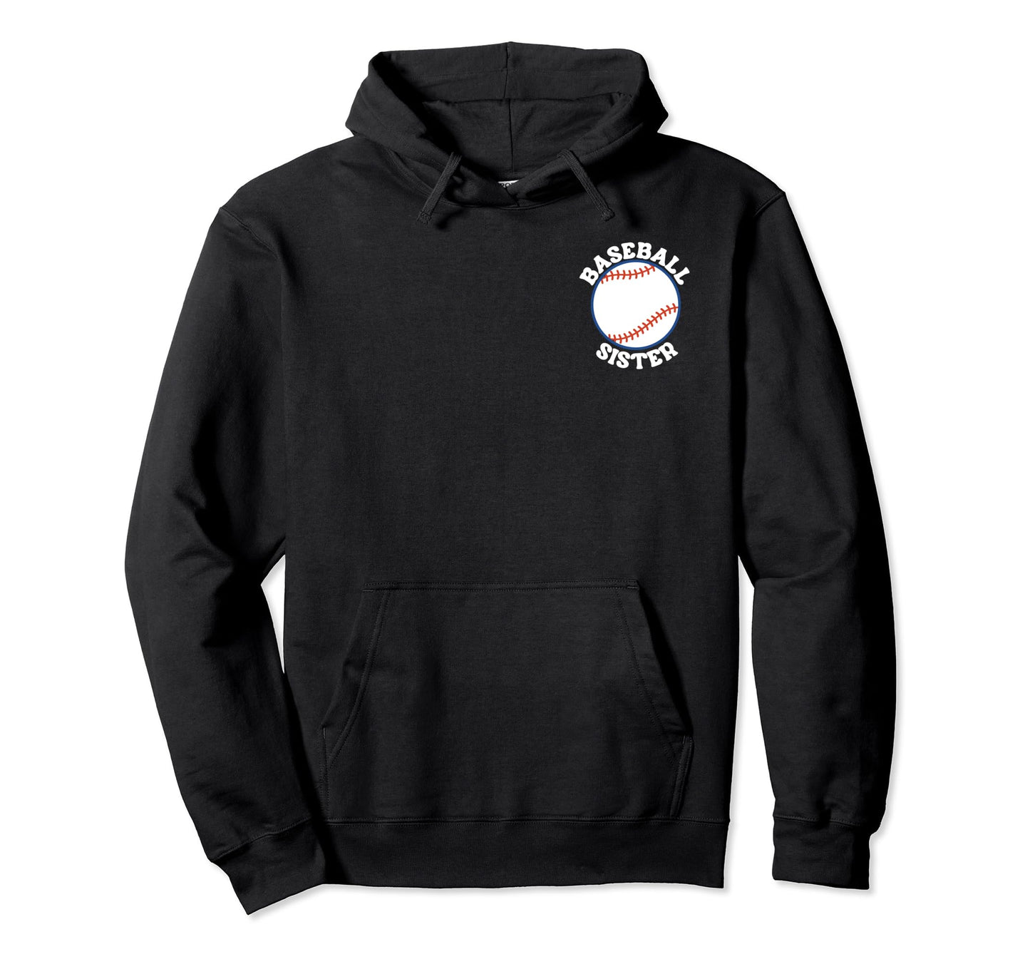 My Baseball Sister Era Groovy Sister Hoodie - Unique Graphic Men Women - T-Shirt, Sweatshirt, Hoodie