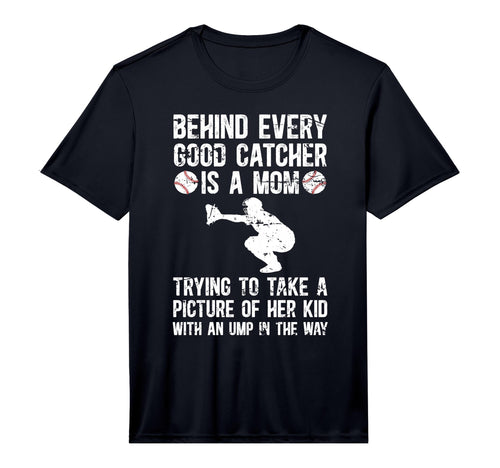 Mens Baseball Catcher Mom Funny Mom T-Shirt - Graphic Print Men Women - T-Shirt, Sweatshirt, Hoodie