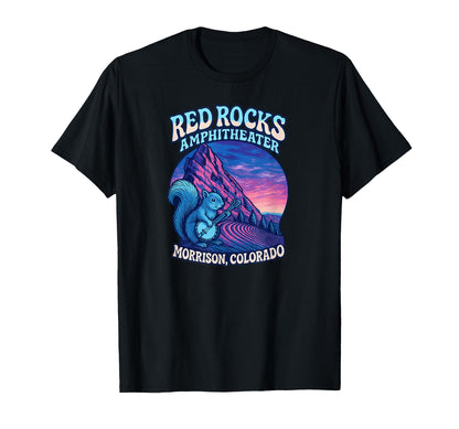 Red Rocks Amphitheater Morrison Colorado T-Shirt - Streetwear Style Unisex - T-Shirt, Sweatshirt, Hoodie