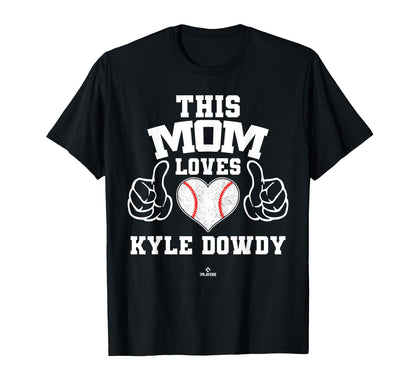 This Mom Loves Kyle Dowdy Prospect T-Shirt - Unique Graphic Unisex - T-Shirt, Sweatshirt, Hoodie