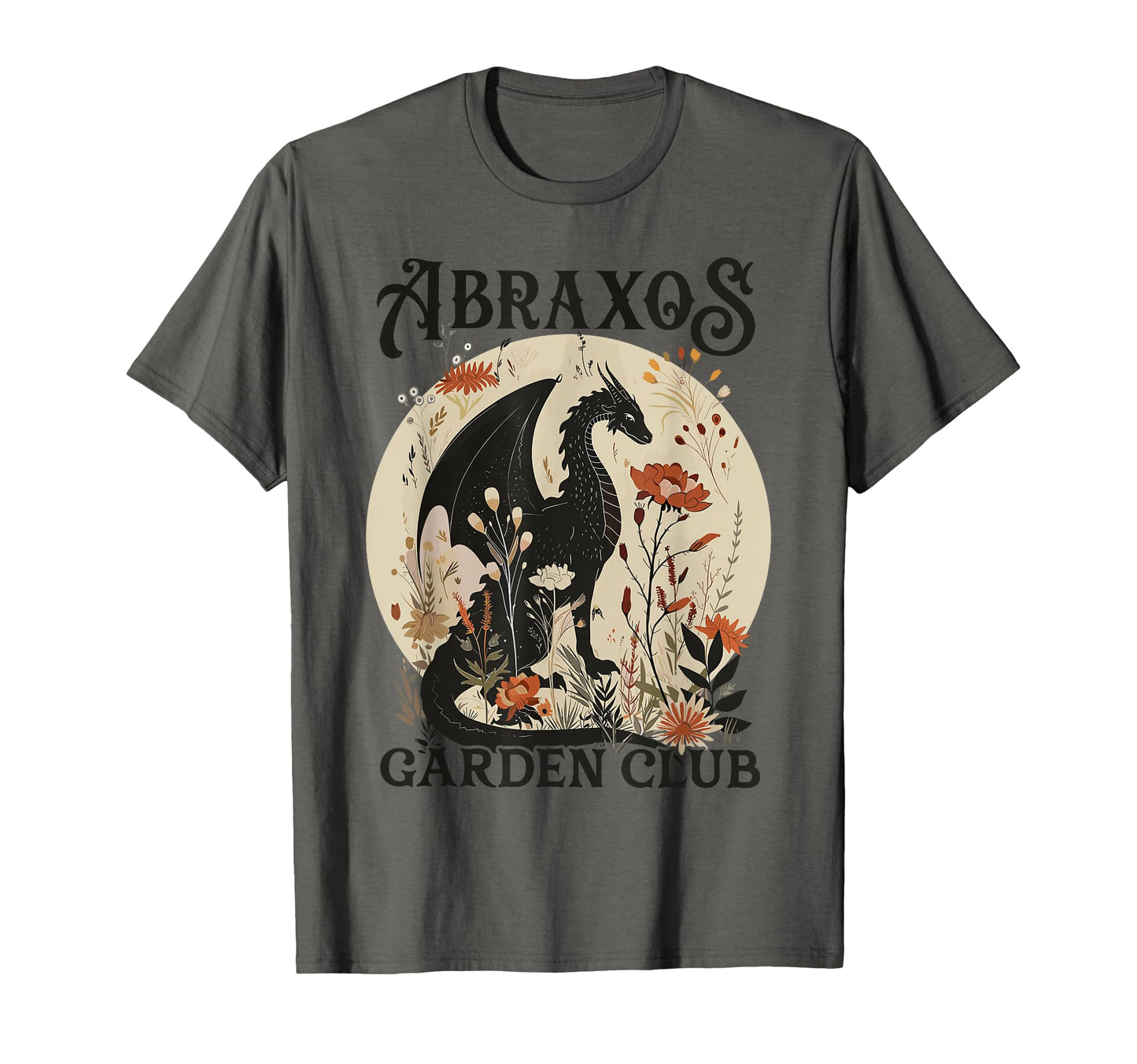 Abraxos Flower Garden Club Book T-Shirt - Fun Novelty Design Men Women - T-Shirt, Sweatshirt, Hoodie