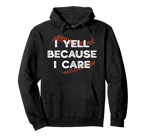 Funny Baseball Softball Coach Parent I Hoodie - Graphic Print for Adults - T-Shirt, Sweatshirt, Hoodie