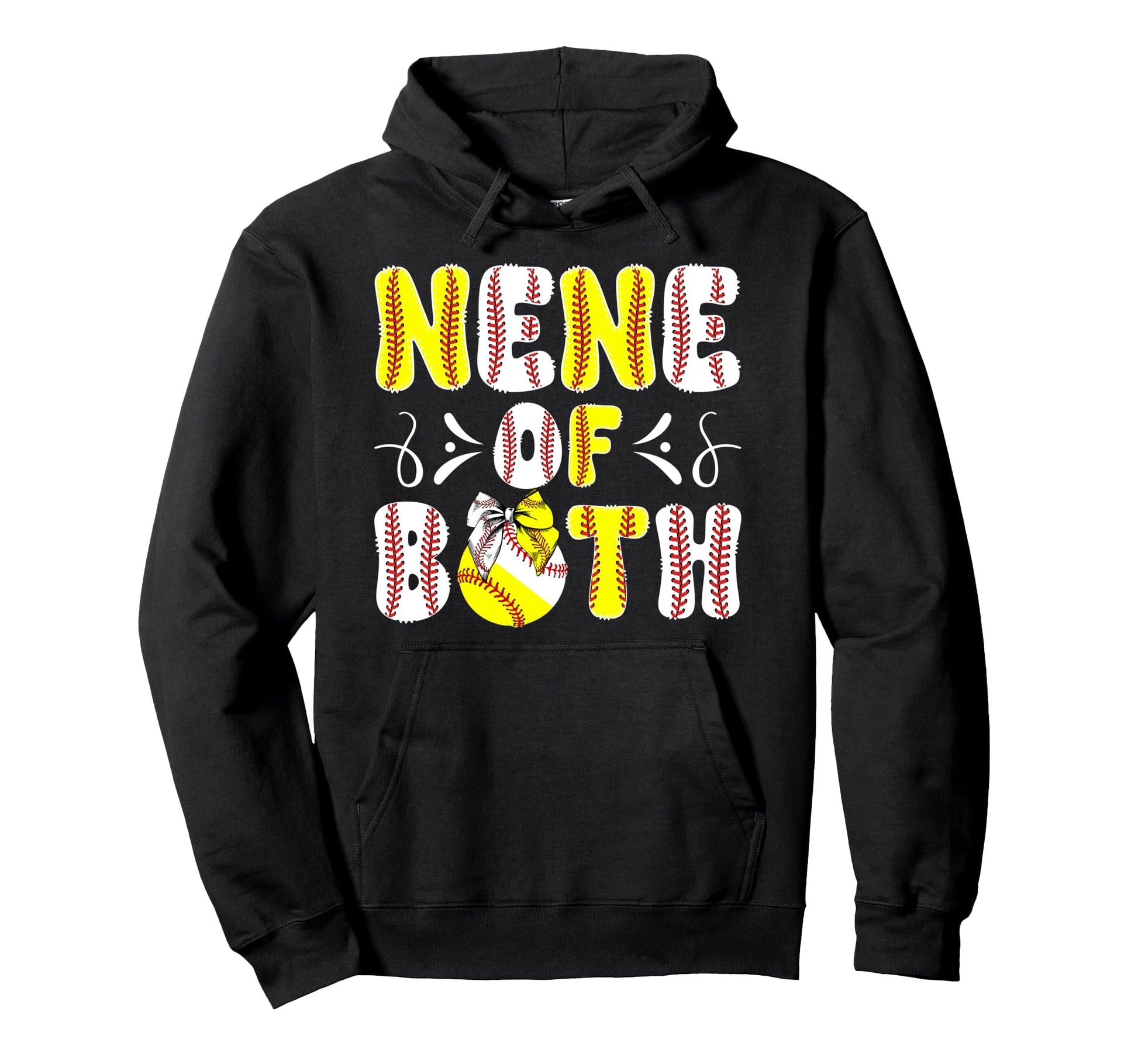 Nene Both Proud Softball Baseball Nene Hoodie - Streetwear Style Men Women - T-Shirt, Sweatshirt, Hoodie