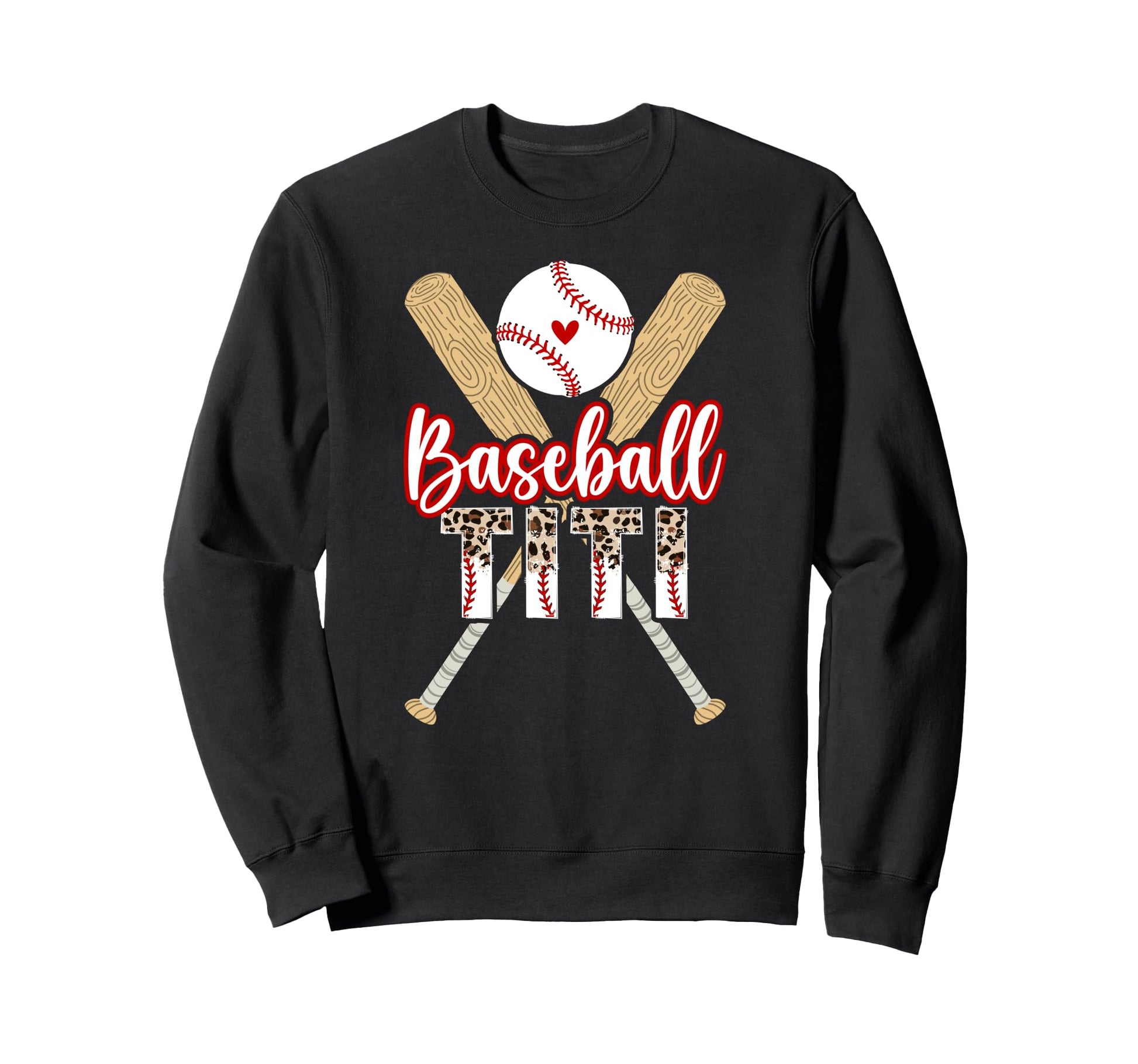 Baseball Titi Leopard Titi Baseball Sweatshirt - Unique Graphic Unisex - T-Shirt, Sweatshirt, Hoodie