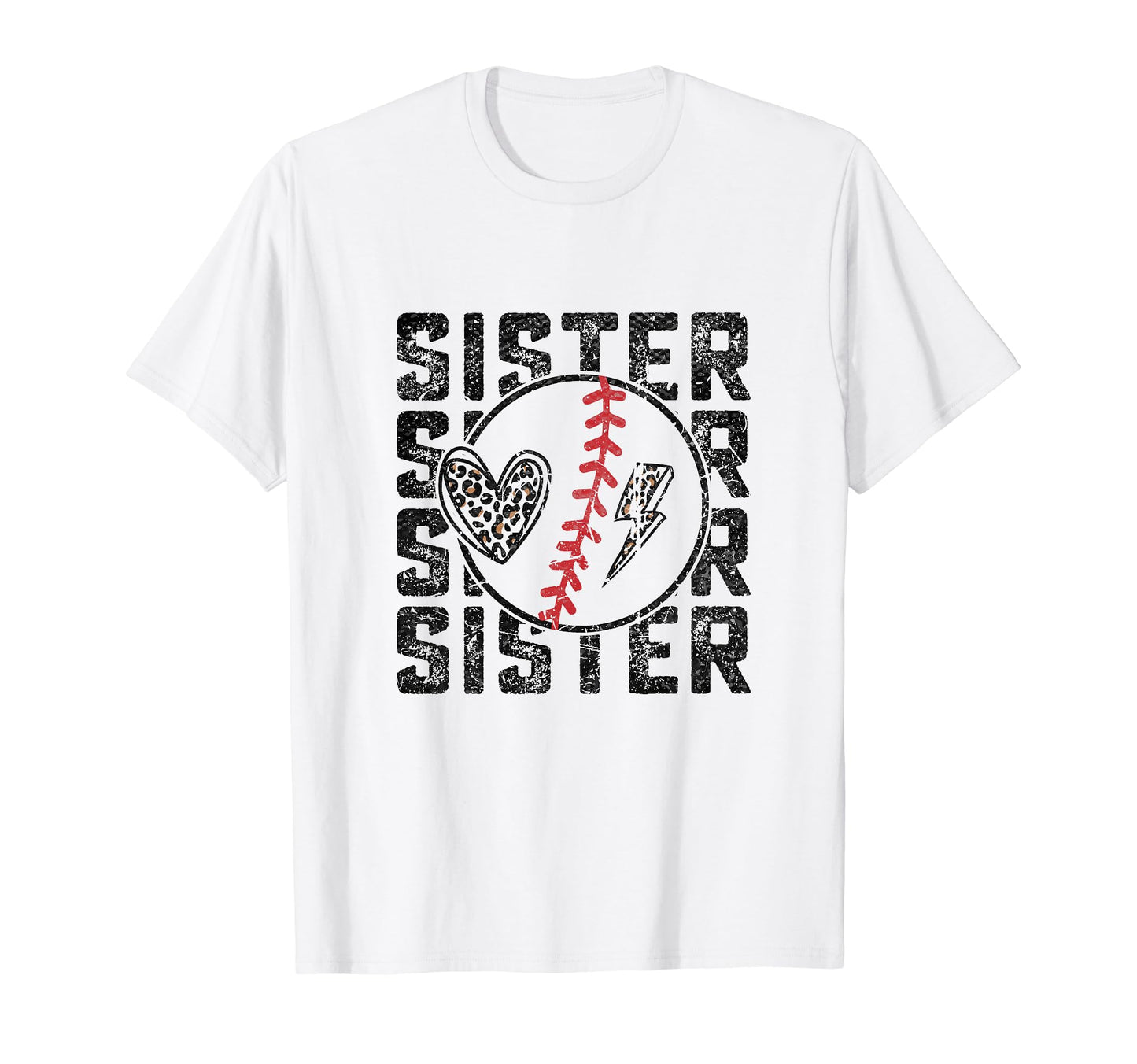 Baseball Sister Sport T-Shirt - Fun Novelty Design for Adults - T-Shirt, Sweatshirt, Hoodie