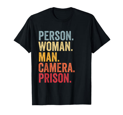 Person Camera Prison Tess Sweatshirt - Aesthetic Graphic Unisex - T-Shirt, Sweatshirt, Hoodie