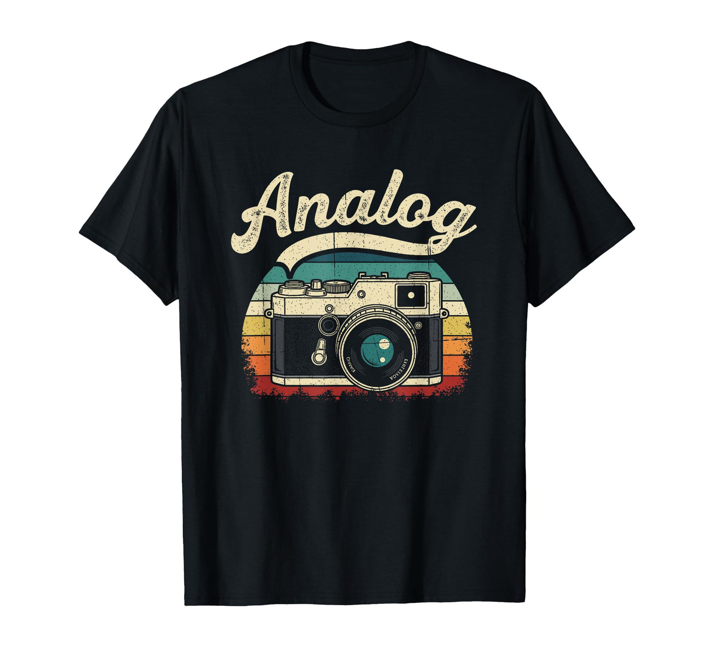 Analogue Camera Sunset T-Shirt - Novelty Apparel Men Women - T-Shirt, Sweatshirt, Hoodie
