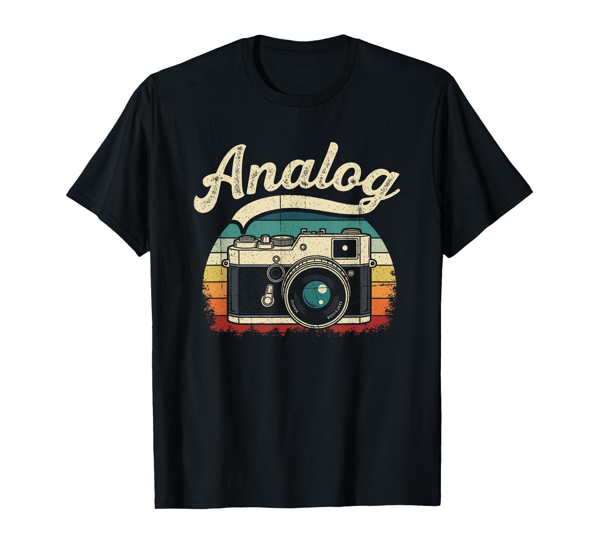 Analogue Camera Sunset T-Shirt - Novelty Apparel Men Women - T-Shirt, Sweatshirt, Hoodie
