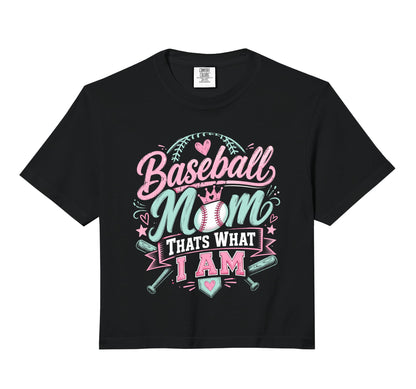 Baseball Mom Thats What I Am Proud T-Shirt - Fun Novelty Design Men Women - T-Shirt, Sweatshirt, Hoodie