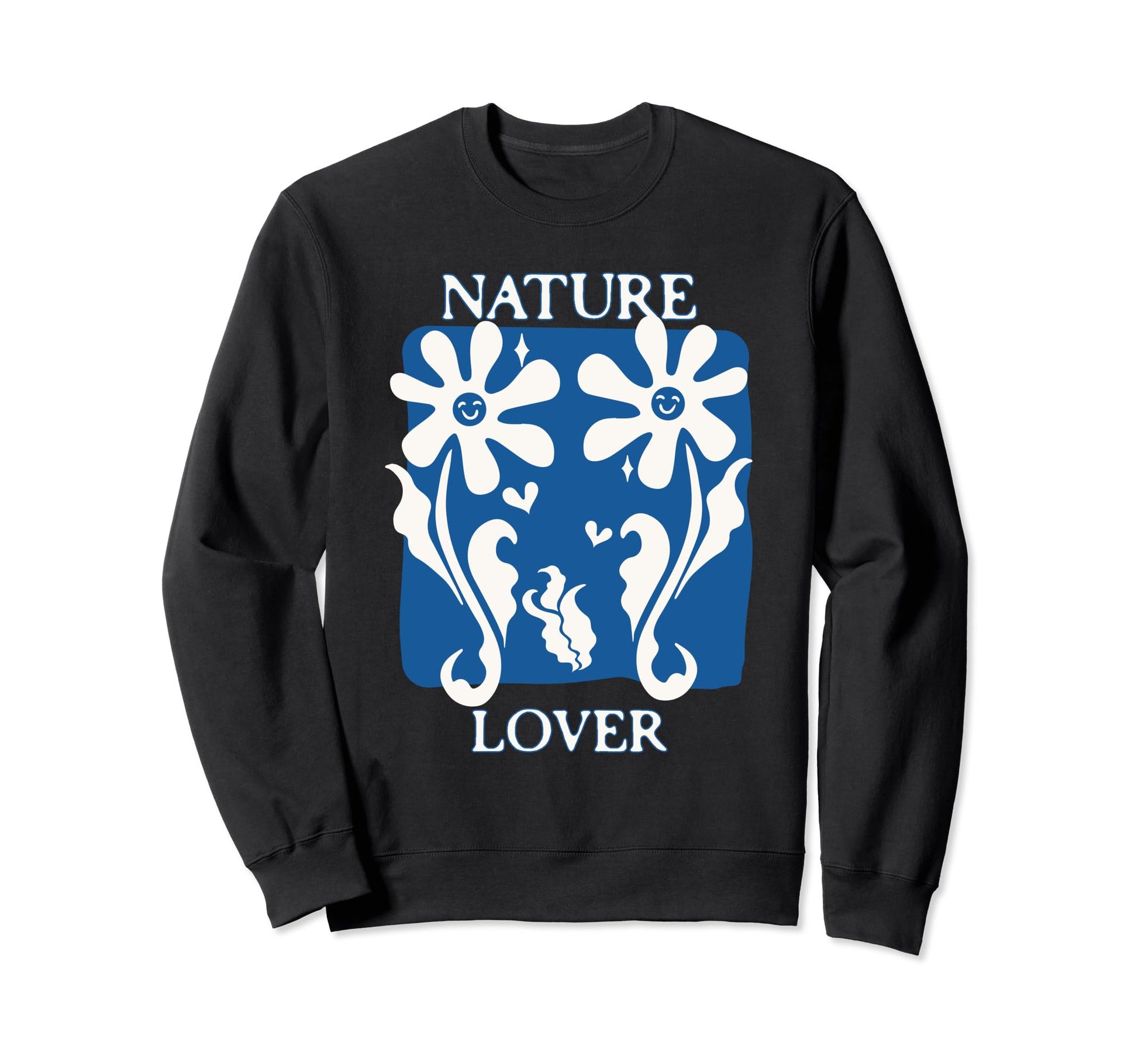 Boho Nature Lover Flowers Sweatshirt - Trendy Graphic for Adults - T-Shirt, Sweatshirt, Hoodie