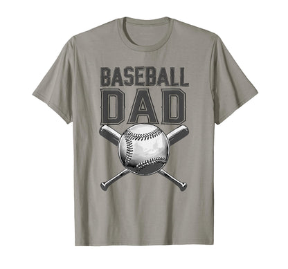 Baseball Dad Parent Ball Player T-Shirt - Custom Art Print Men Women - T-Shirt, Sweatshirt, Hoodie