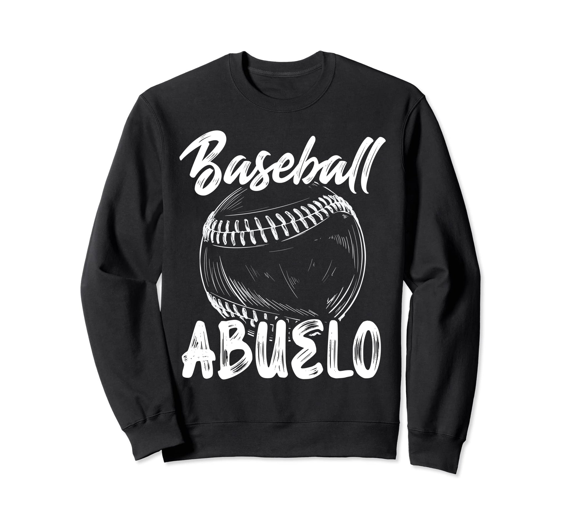 Baseball Abuelo Him Family Matching Sweatshirt - Graphic Print for Adults - T-Shirt, Sweatshirt, Hoodie