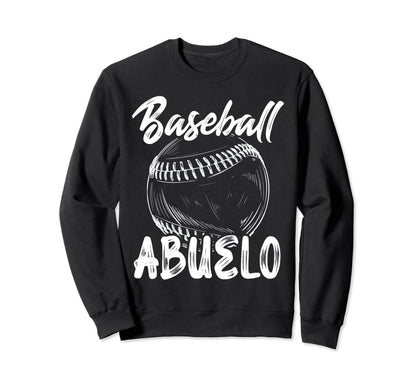 Baseball Abuelo Him Family Matching Sweatshirt - Graphic Print for Adults - T-Shirt, Sweatshirt, Hoodie