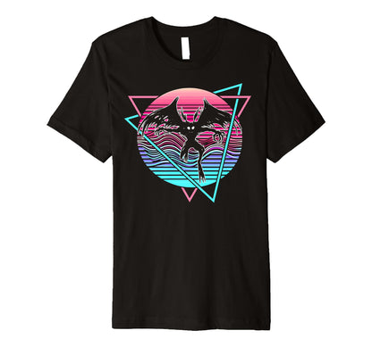 Vaporwave Aesthetic Mothman T-Shirt - Fun Novelty Design Unisex - T-Shirt, Sweatshirt, Hoodie