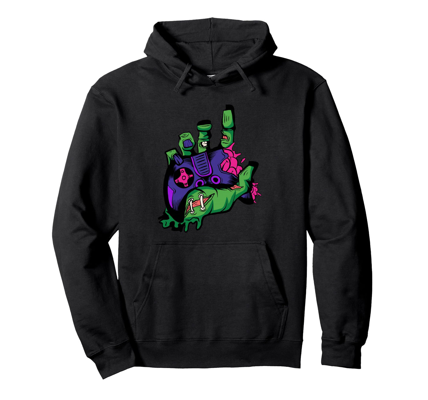 Lets Play Game Game Over Hoodie - Custom Art Print Unisex - T-Shirt, Sweatshirt, Hoodie