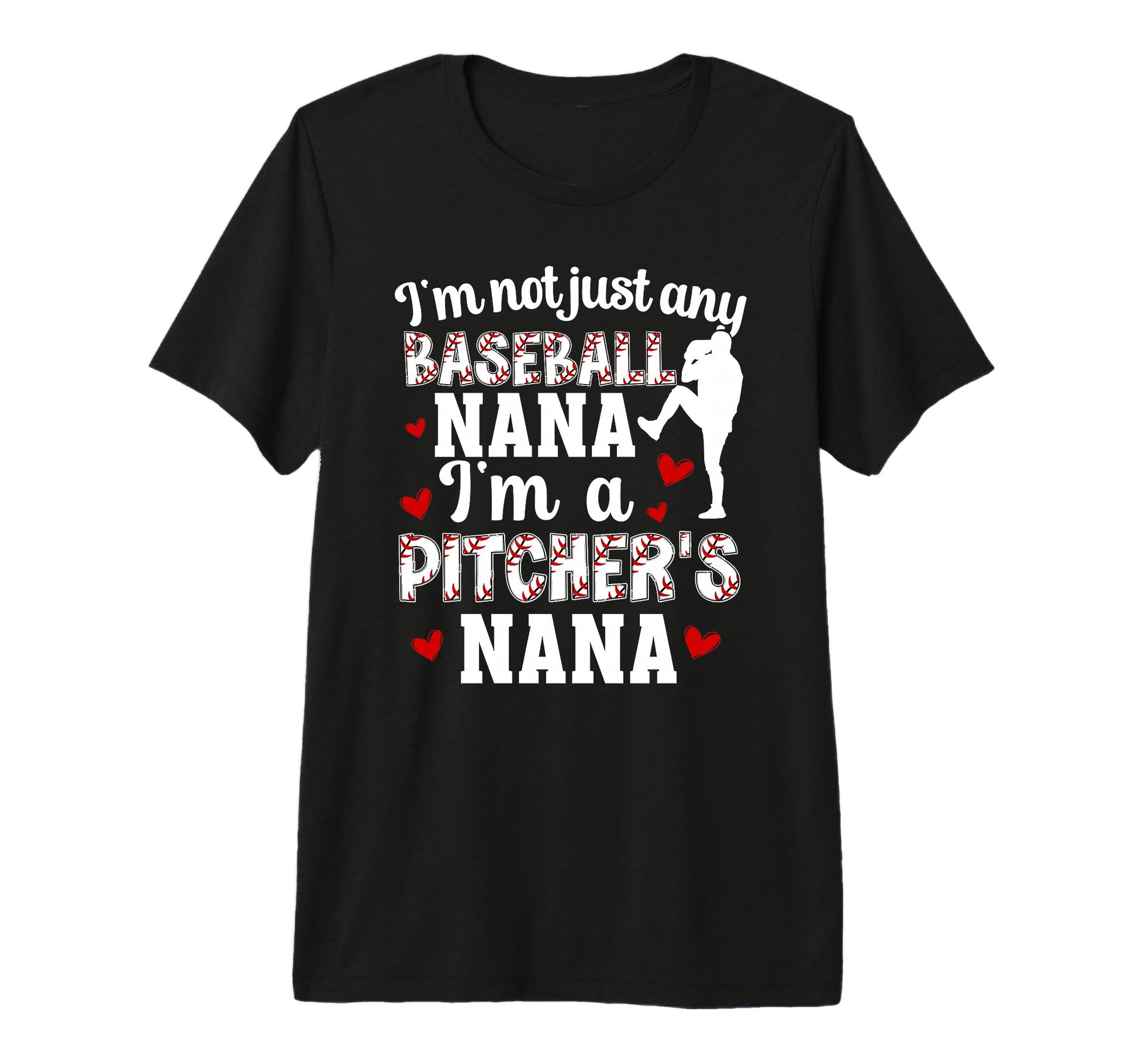 Im Baseball Pitcher Nana Baseball T-Shirt - Aesthetic Graphic Unisex - T-Shirt, Sweatshirt, Hoodie