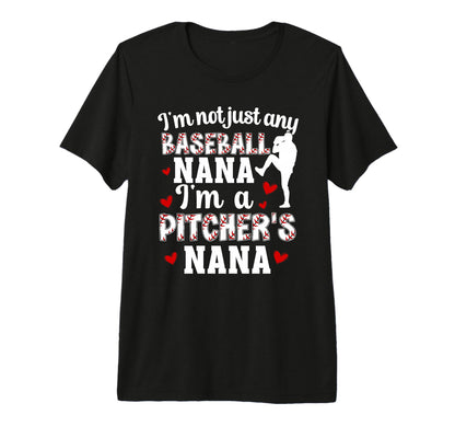 Im Baseball Pitcher Nana Baseball T-Shirt - Aesthetic Graphic Unisex - T-Shirt, Sweatshirt, Hoodie