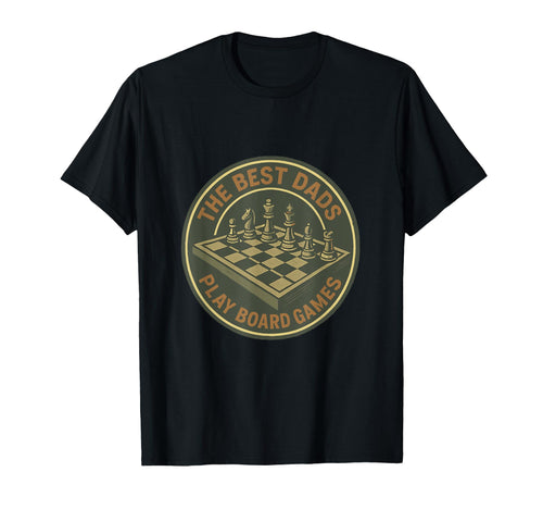 Board Game Dad Chess Daddy Board Gamer T-Shirt - Trendy Graphic Unisex - T-Shirt, Sweatshirt, Hoodie