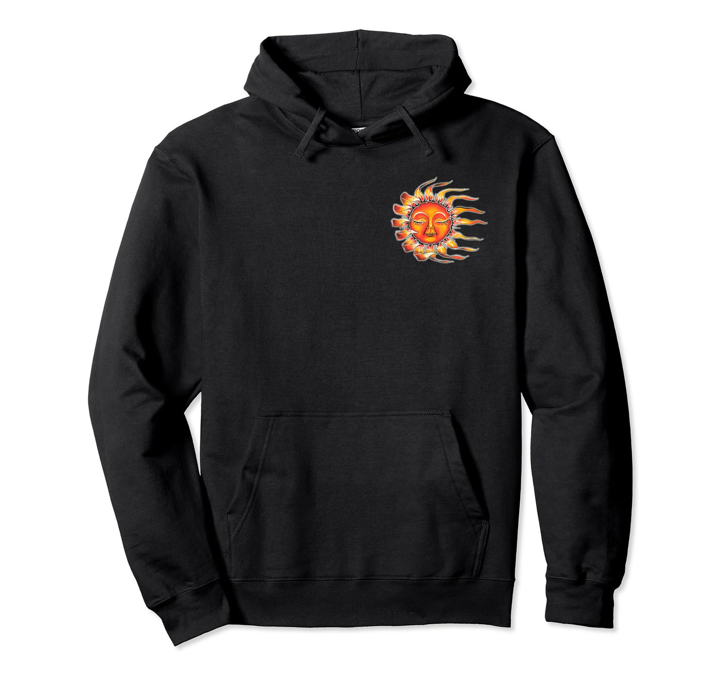Sleeping Sun Peace And Love Hoodie - Streetwear Style for Adults - T-Shirt, Sweatshirt, Hoodie
