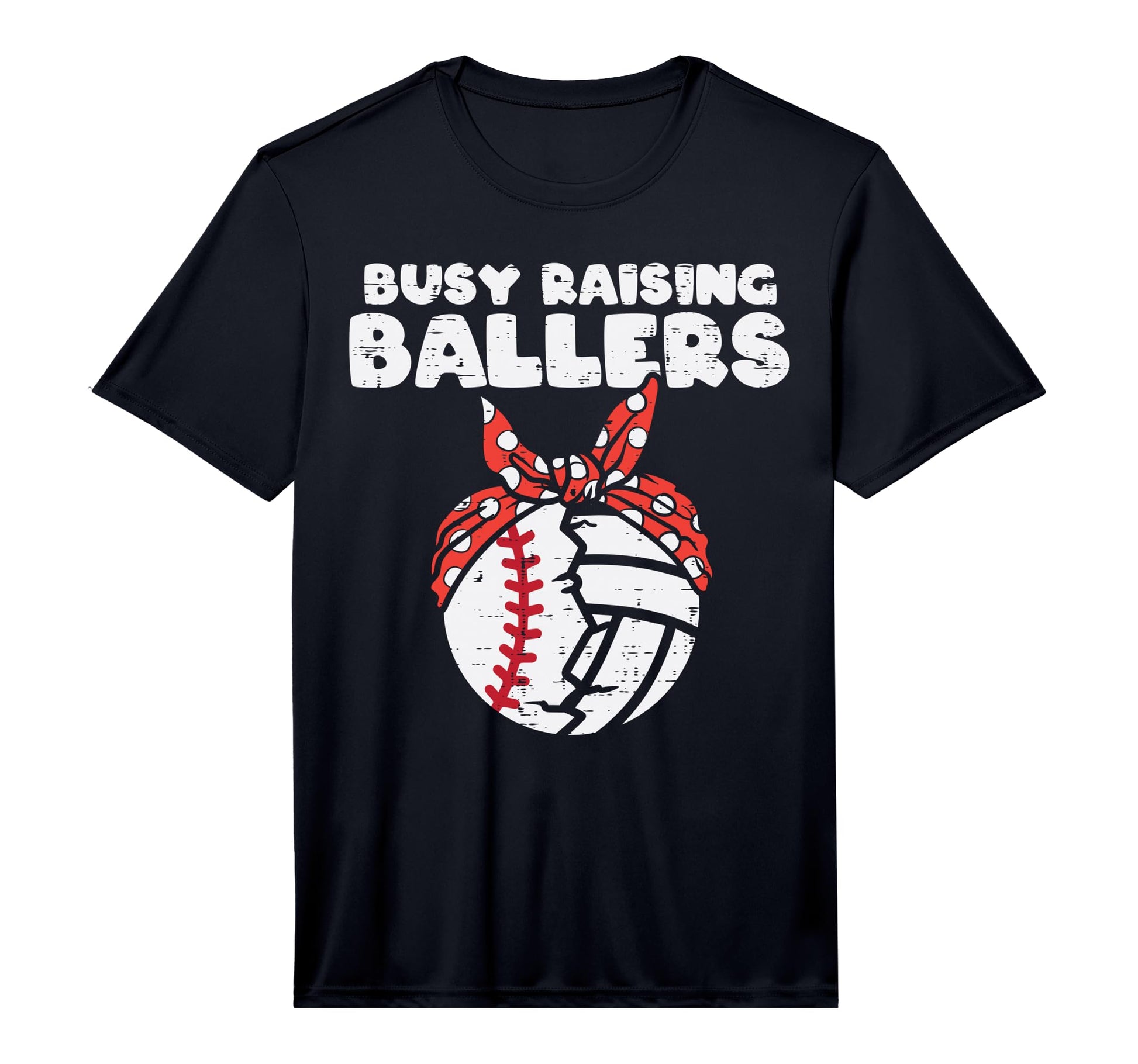 Mens Busy Raising Ballers Baseball T-Shirt - Streetwear Style Unisex - T-Shirt, Sweatshirt, Hoodie