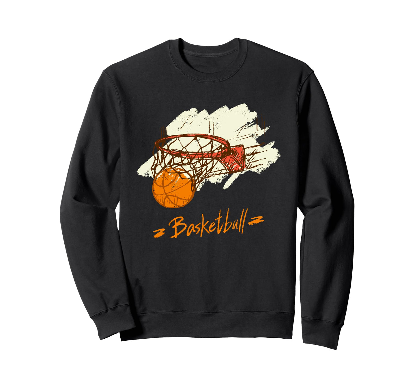 Basketball Mama Basketball Mom Sweatshirt - Minimalist Print for Adults - T-Shirt, Sweatshirt, Hoodie