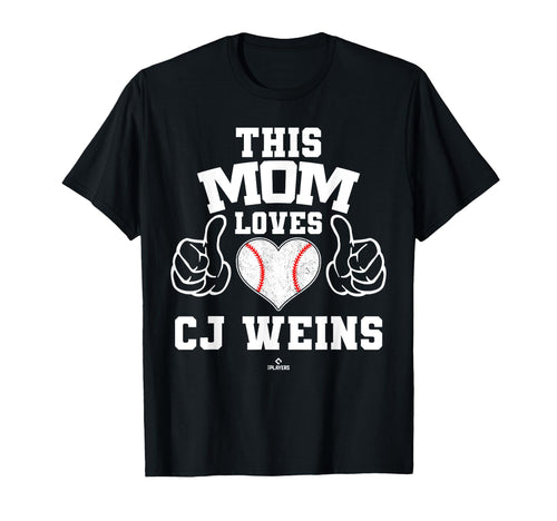 This Mom Loves Cj Weins Prospect T-Shirt - Fun Novelty Design for Adults - T-Shirt, Sweatshirt, Hoodie