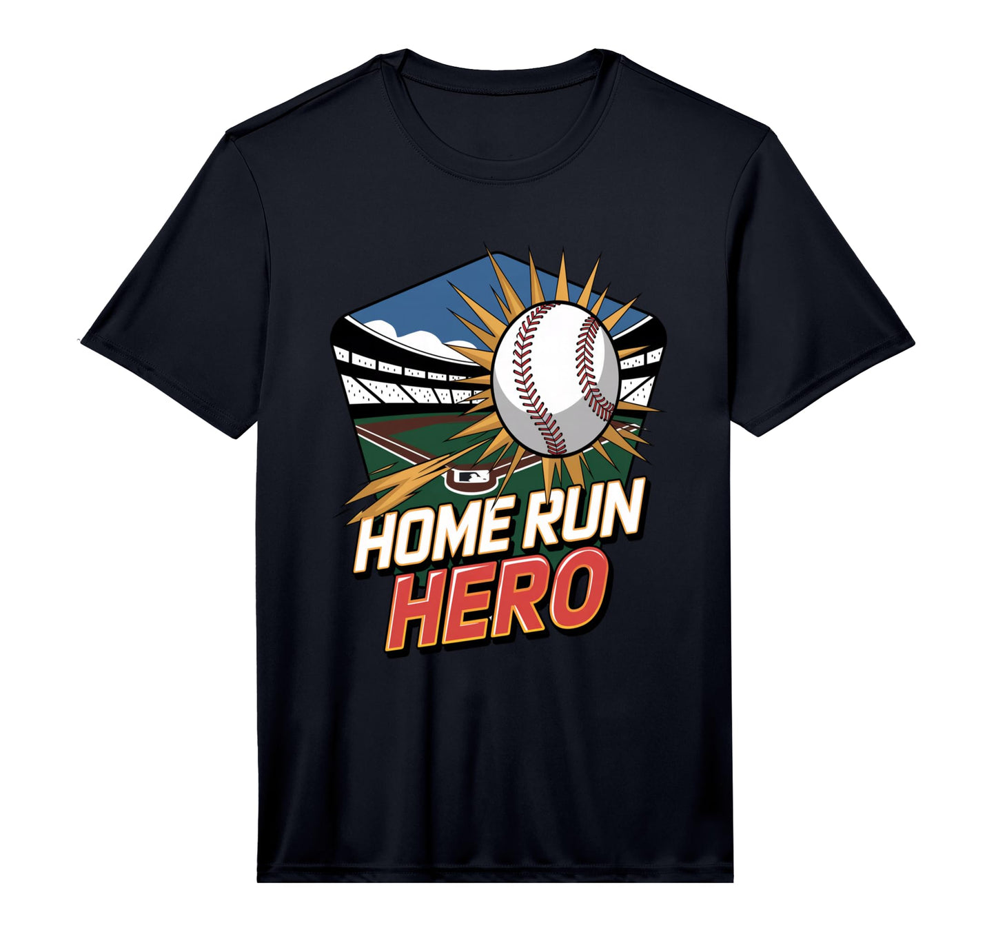 Home Run Hero Baseball Champions And T-Shirt - Streetwear Style Unisex - T-Shirt, Sweatshirt, Hoodie