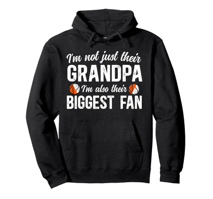 Their Biggest Fan Baseball Basketball Hoodie - Minimalist Print for Adults - T-Shirt, Sweatshirt, Hoodie